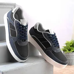 Vinci Russo Men Colourblocked Sneakers-picture-37
