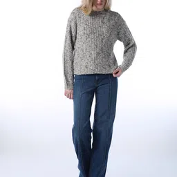 ONLY Women Ribbed Pullover image 2