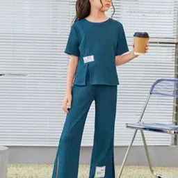 YK Girls Top With Palazzos-picture-30