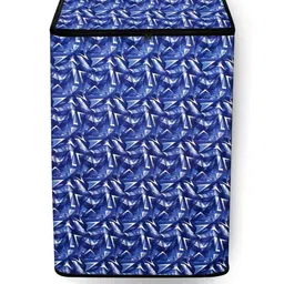 The Furnishing Tree Blue PVC Washing Machine Covers-picture-12