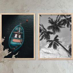 WALLLANE Brown Wood Wall Art-picture-40