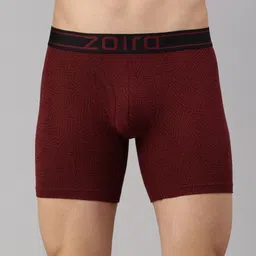 Zoiro Men Mid-Rise Outer Elastic Long Trunk-picture-41