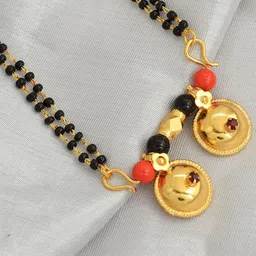 MEMOIR Gold-Plated Beaded Mangalsutra image 1