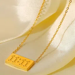 Bauble Cluster 18K Gold-Plated Pendant Chain-image-9