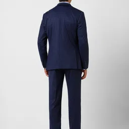 Van Heusen Textured Ultra Slim Fit Single-Breasted Two Piece Formal Suit image 3