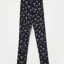 Fame Forever by Lifestyle Girls Pack of 2 Printed Skinny Cotton Leggings image 3