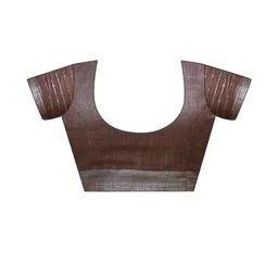 DIVASTRI Ethnic Motifs Embroidered Handloom Saree image 5