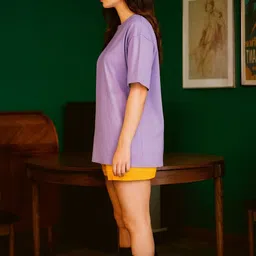 Anikmart Women Tweety Printed Pure Cotton Fusion T-shirt image 3