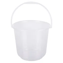 Aura Transparent 3 piece Solid Plastic Bath Accessories Set image 3