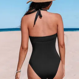 Dream of style Halter Neck Sleeveless Bodysuit image 3