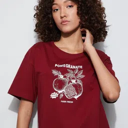 Fame Forever by Lifestyle Women Printed Cotton Regular T Shirt-picture-41