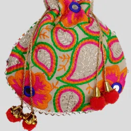 KiddoPanti Girls Bandhani Printed Ready to Wear Lehenga & Blouse With Dupatta image 5