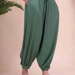 PalloStyle Women Flared Knitted Ethnic Palazzos image 5