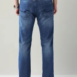 AD By Arvind Men Regular Fit Light Fade Jeans image 5