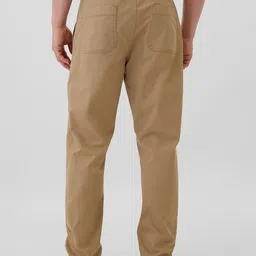 GAP Men Textured Tapered Fit Trousers image 2