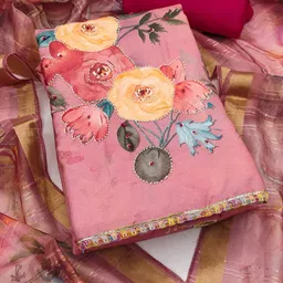 KALINI Unstitched Dress Material image 2