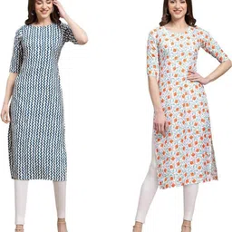 ethnic basket Cotton Embroidered Kurta-picture-27