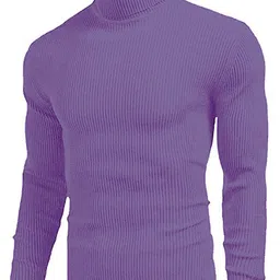 fashlook Men High Neck Sweatshirt image 2