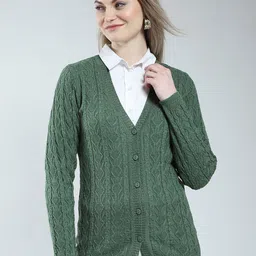 Monte Carlo Women Woollen Cardigan-picture-16