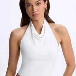 ZYNG Halter Neck Styled Back Top image 1