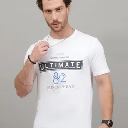 BUNCH OF BAD Men Printed T-shirt image 1