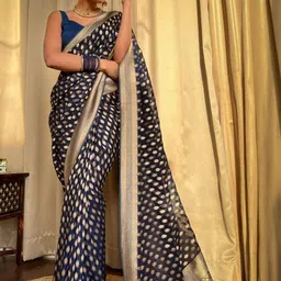 Moda Rapido Woven Design Zari Art Silk Handloom Banarasi Saree-image-59