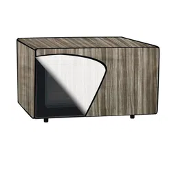 The Furnishing Tree PVC Waterproof Microwave Oven Cover Compatible for Koryo 20 L KMC2122IAM Wooden image 4