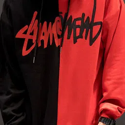 StyleCast x Revolte Men Printed Hooded Sweatshirt image 2