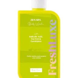Freshluxe Zen Spa Body Wash With Salicylic Acid For Deep Cleansing - 200 ml-picture-10