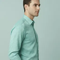 Yugnik Printed Spread Collar Smart Slim Fit Party Shirt image 2