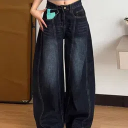 StyleCast x Revolte Women Mid-Rise Regular Fit Cotton Heavy Fade Jeans-image-56