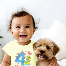 Lillypupp Infants Printed Pure Cotton Bodysuitv image 5