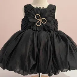 Lagorii Applique Crepe Fit & Flare Dress image 3