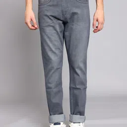 TRIGGER Men Slim Fit Mid-Rise Light Fade Stretchable Jeans-picture-17