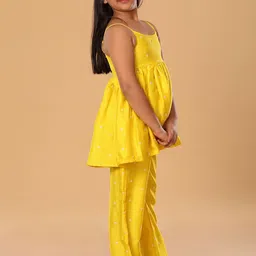 The Mini Trunk Girls Embroidered Top with Trousers Clothing Set image 4