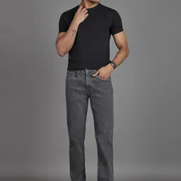 Reid & Taylor Men Smart Regular Fit Mid-Rise Jeans image 2