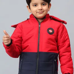 BAESD Boys Colourblocked Crop Padded Jacket-picture-43