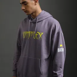 HIGHLANDER Men Printed Hooded Sweatshirt image 4