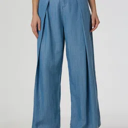 Pepe Jeans Women High-Rise Trousers-image-10
