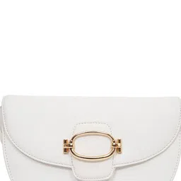 United Colors of Benetton Textured Structured Sling Bag image 4