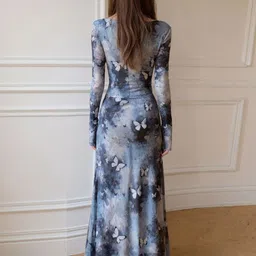 HERE&NOW Printed Maxi Dress image 3