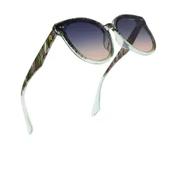 HASHTAG EYEWEAR Unisex Round Sunglasses with UV Protected Lens TZ_24_8012_C2 image 5