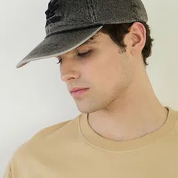 WROGN Men Cotton Canvas Snapback Cap image 4