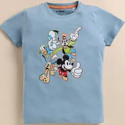 Biskid Blue Cotton Tshirts-picture-57