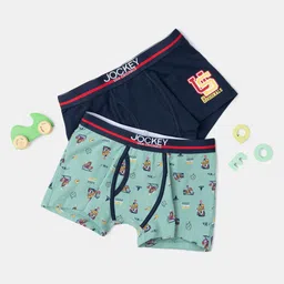 Jockey Boys Pack Of 2 Short Trunks UB03-0205-FS-NV image 1