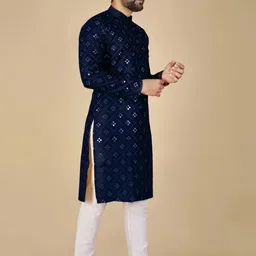 ORIFAB Men Cotton Kurtas image 3
