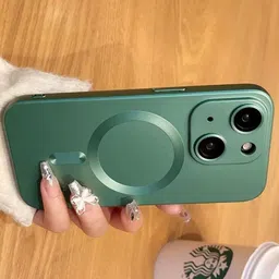 Luxury Kase Solid Printed iPhone 14 Back Case Mobile Accessories image 2