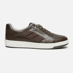 Louis Philippe Sport Men Textured Leather Sneakers image 3