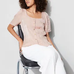 CODE by Lifestyle Puff Sleeve Top-picture-22