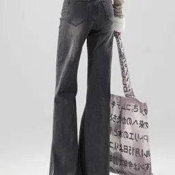 StyleCast Women Flared High-Rise heavy Fade Jeans image 4